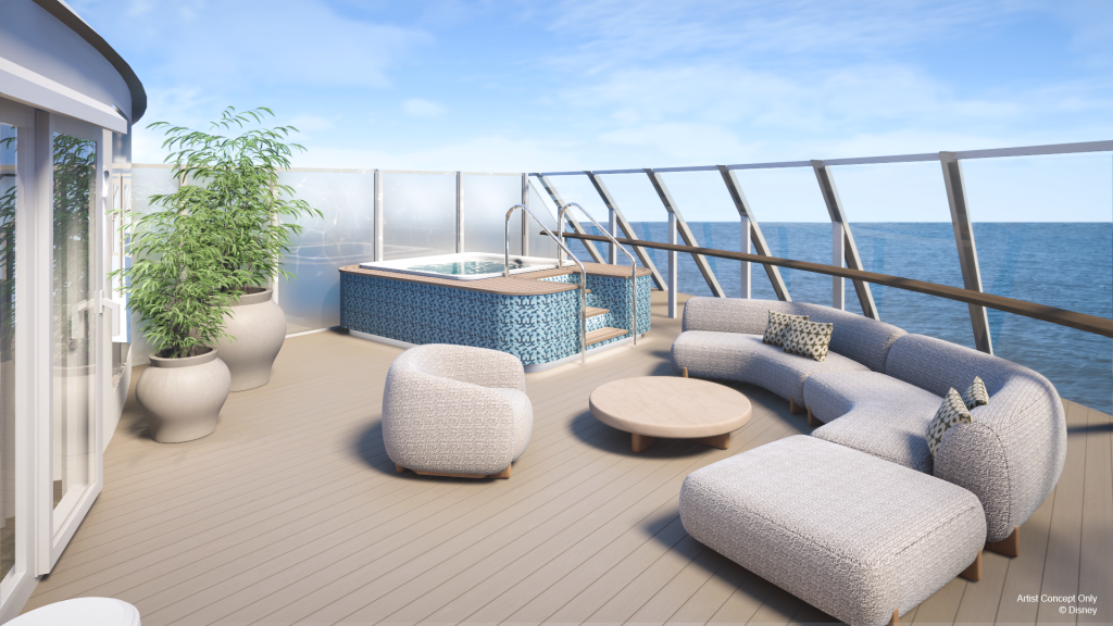 DCL-DA_Concierge Royal Suite - Elsa (Verandah)